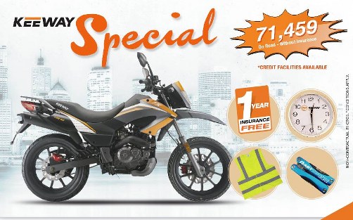 TX 125 special Promo